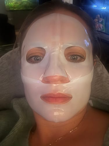 Customer photo review of Bio-Kollagen Gesichtsmaske