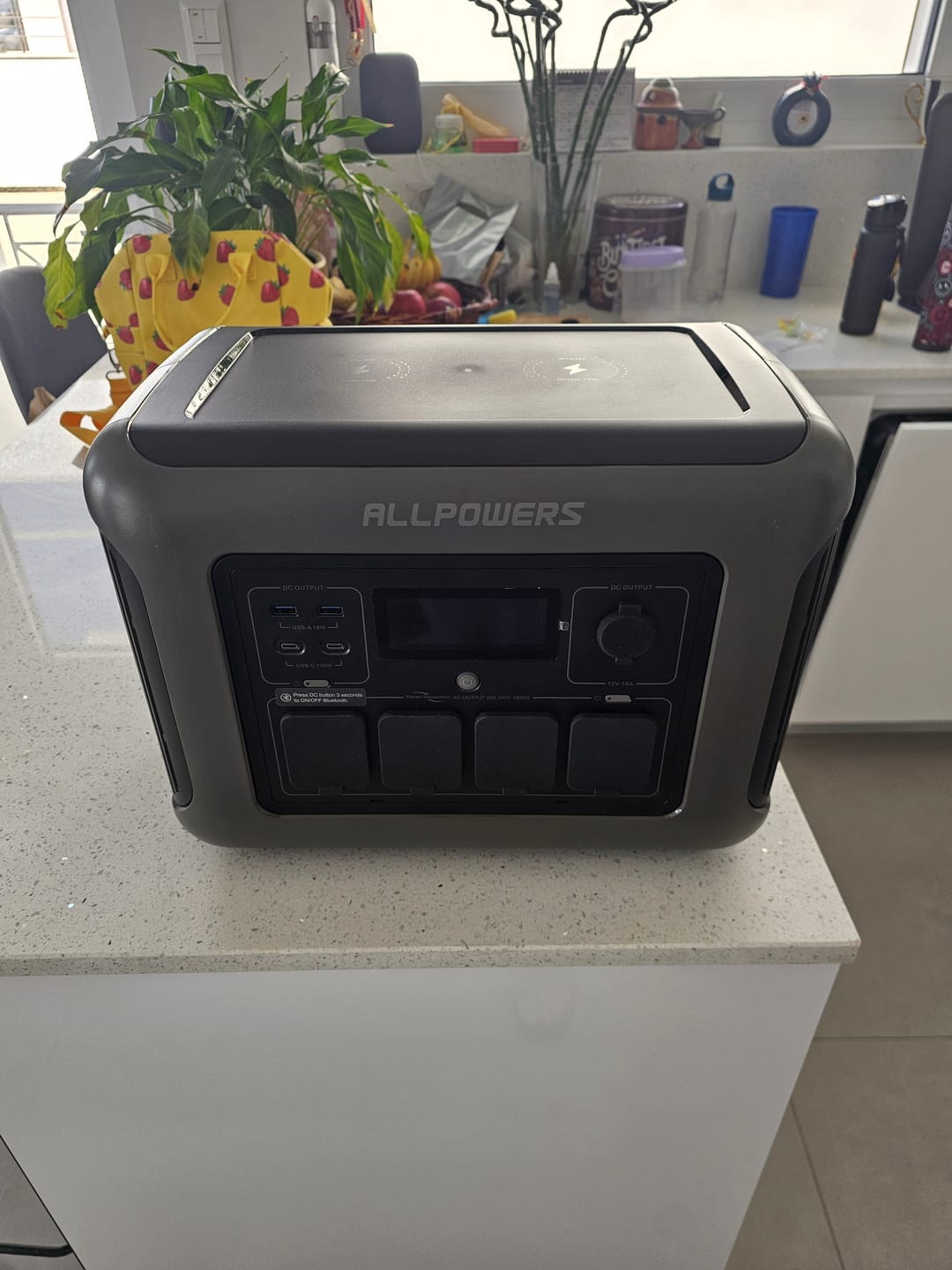 Customer photo review of ALLPOWERS R1500 Portable Power Station 1800W 1152Wh LiFeP04 Battery