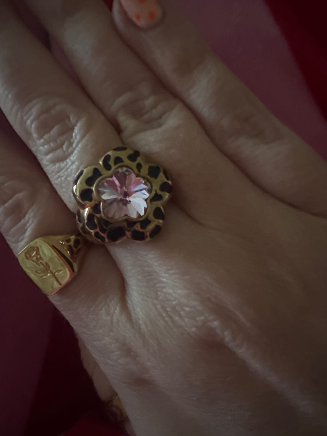 Customer photo review of Daisy Moo Ring