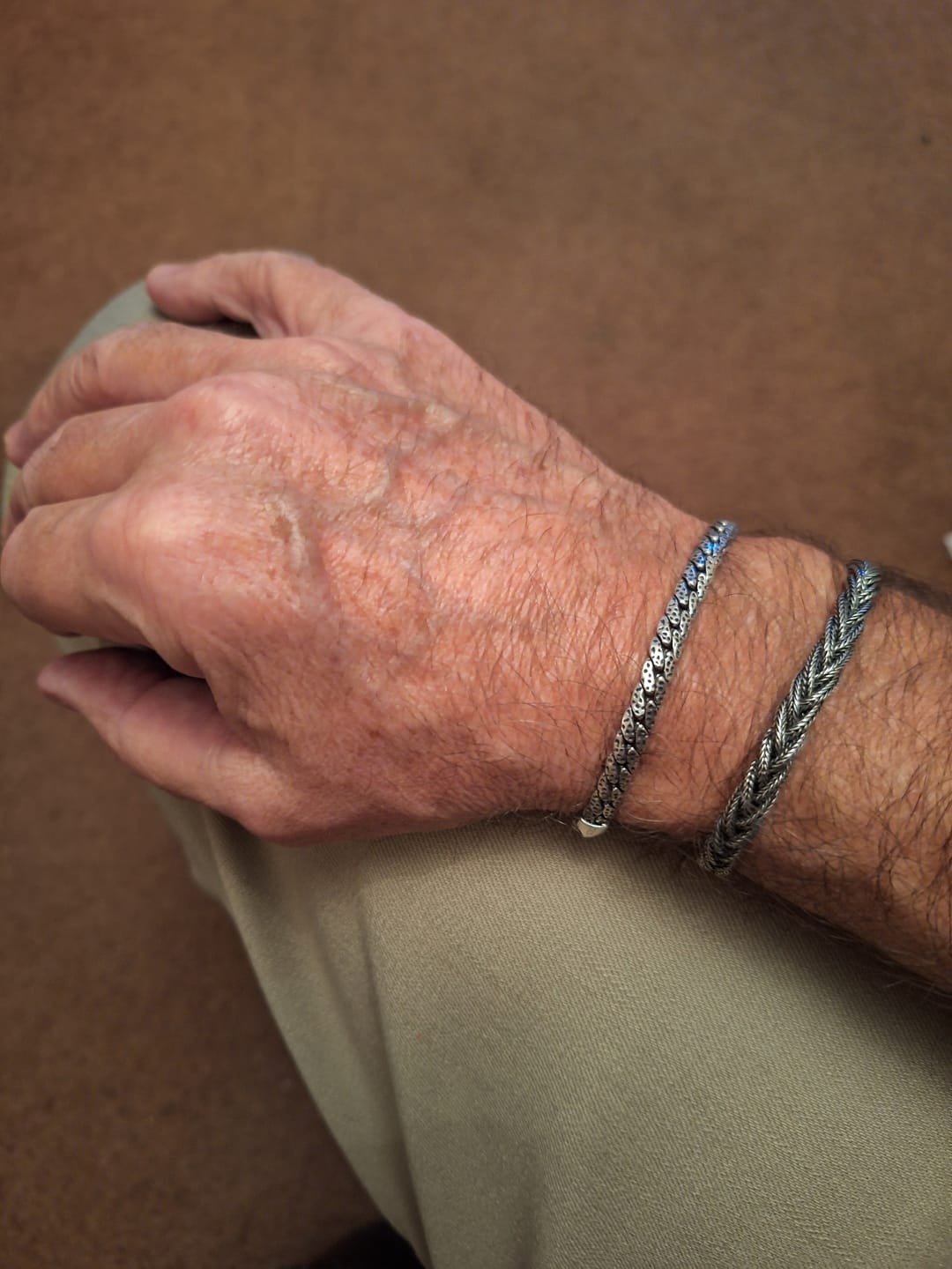 Customer photo review of WOVEN LEGACY. - 925 STERLING SILVER