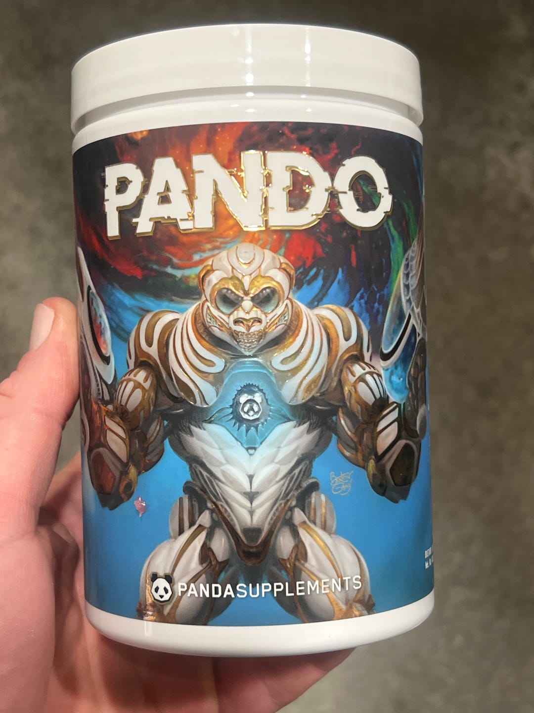 Customer photo review of ALL NEW PANDO Pre Workout