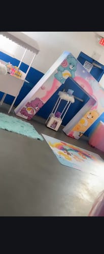Customer photo review of 3D Arches Party Backdrop Stand for Birthday&Baby Shower&Wedding Party Decoration
