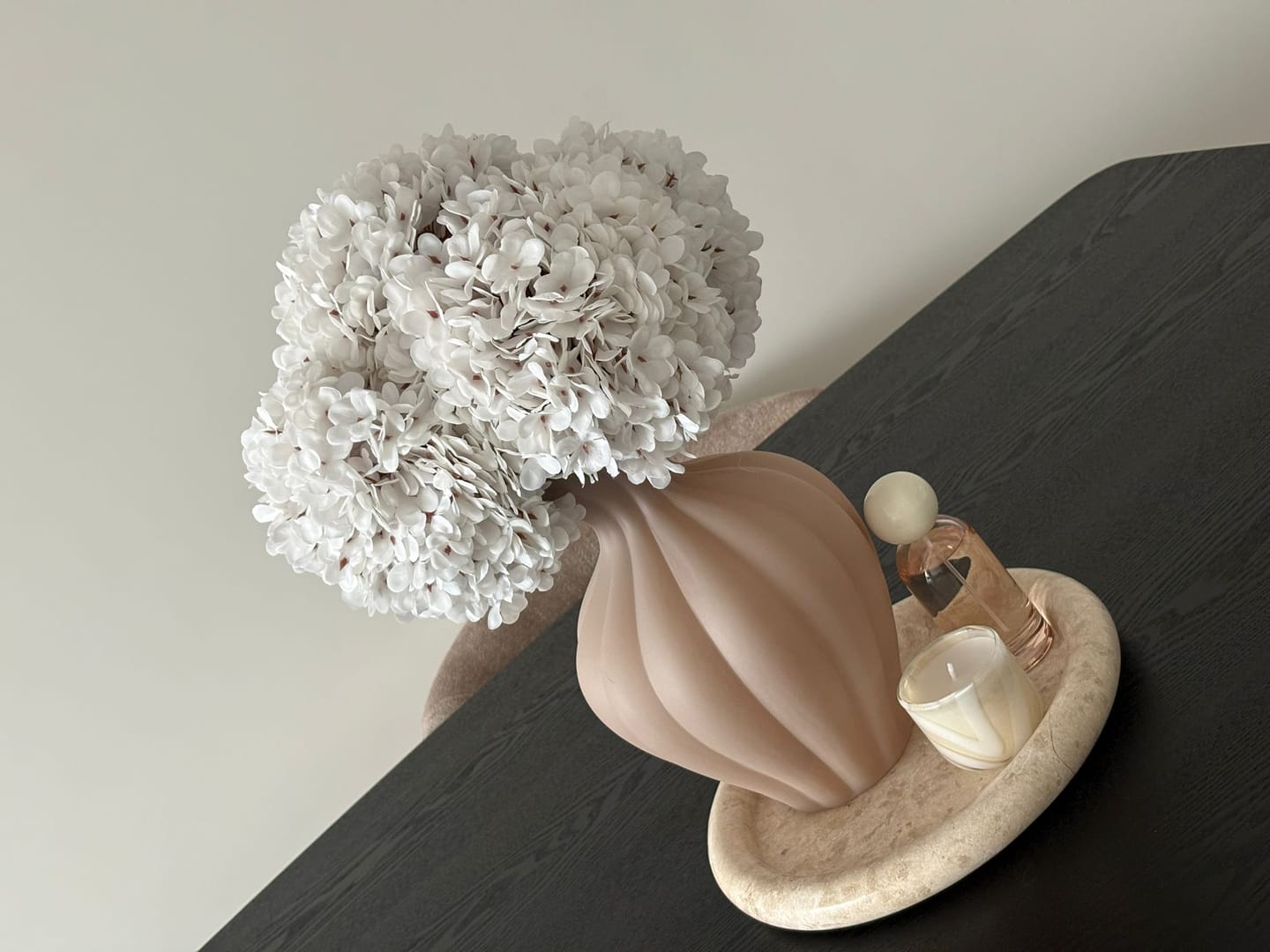 Customer photo review of Grote Zijden Hortensia - Wit