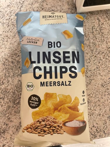 Customer photo review of Bio Linsen Chips Meersalz