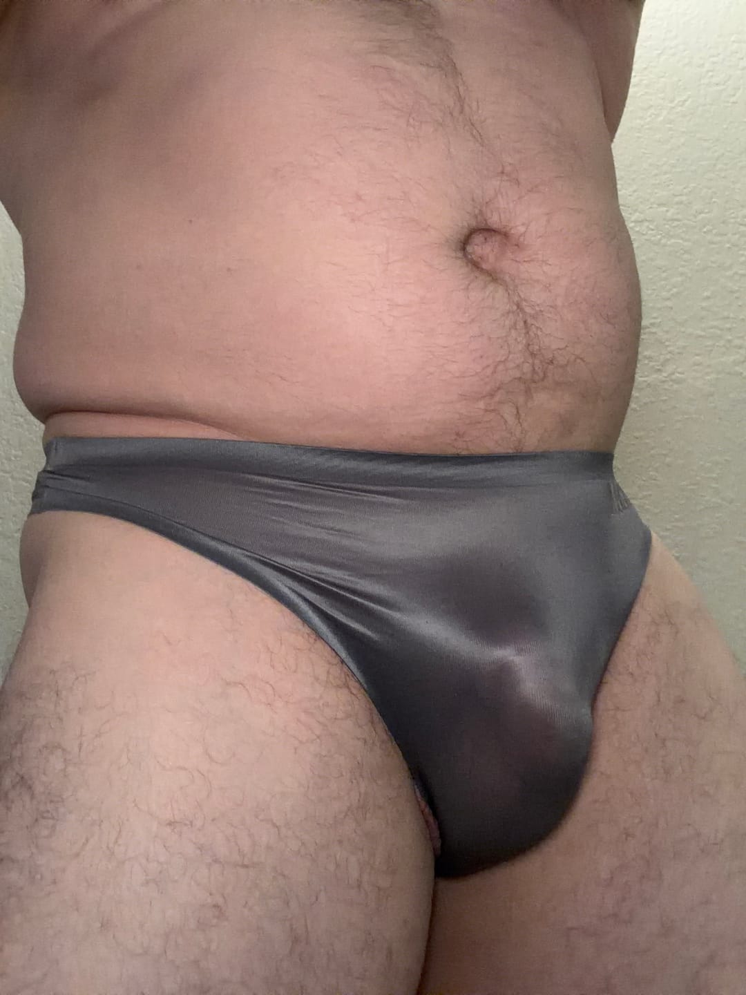 Customer photo review of 4 Pack ALLMIX Men's Sexy Seamless T-back Thongs