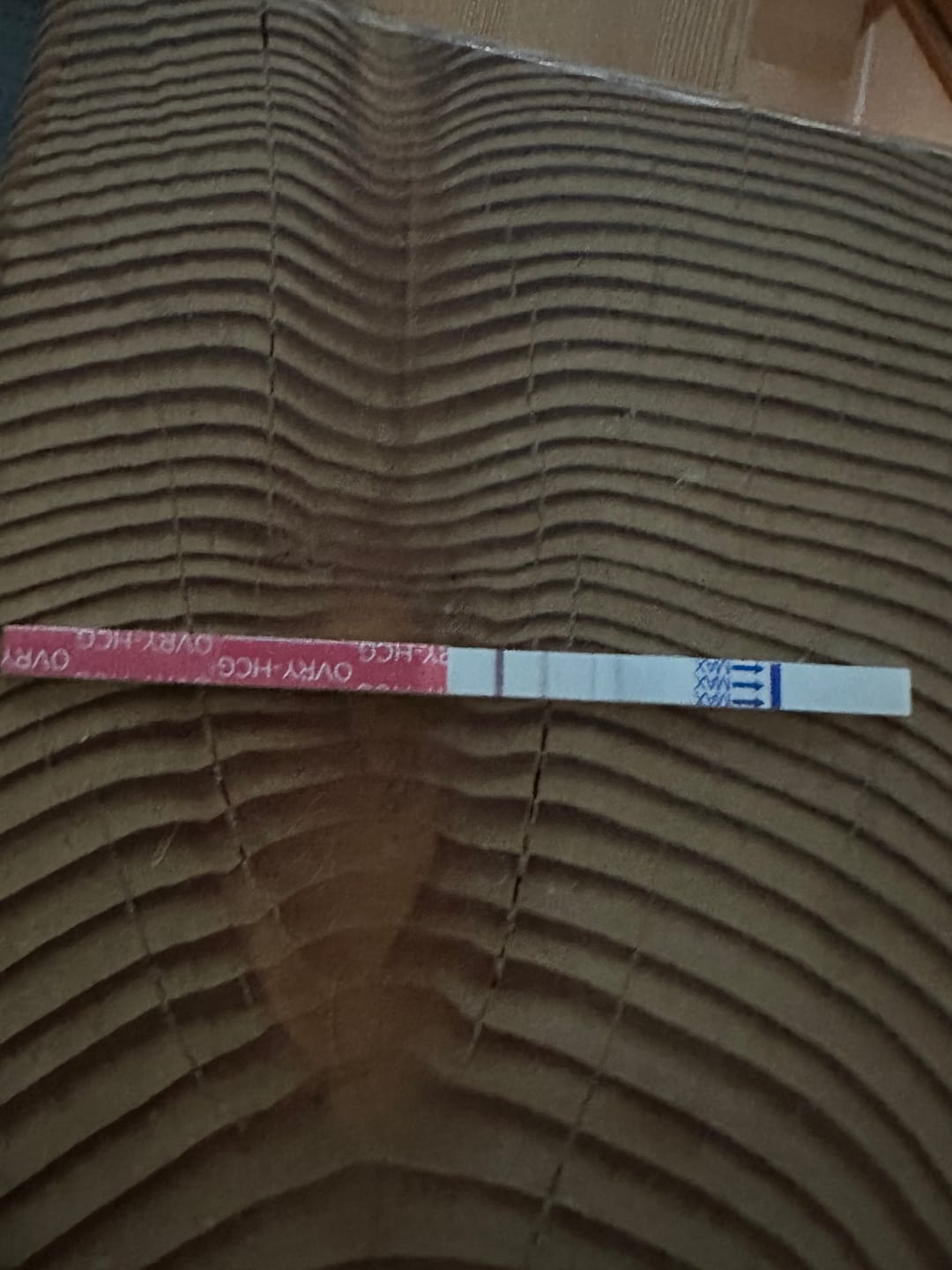 Customer photo review of Pregnancy Test Strips (Ultra-Sensitive)