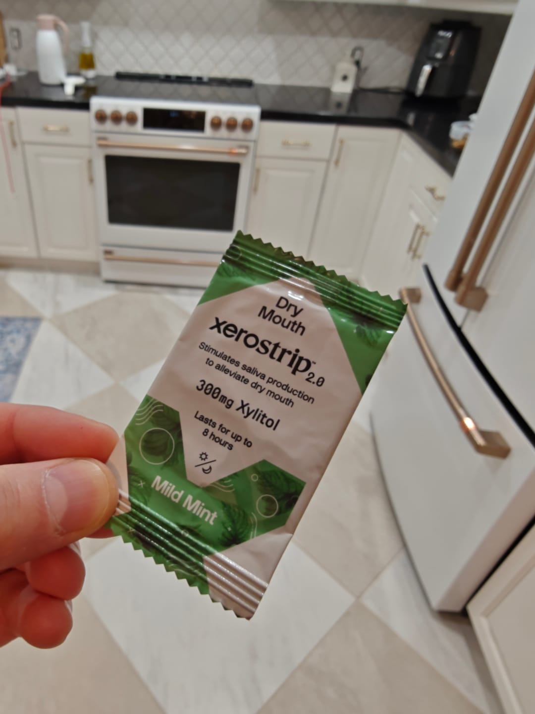 Customer photo review of XeroStrip™ 2.0 - Dry Mouth Strips