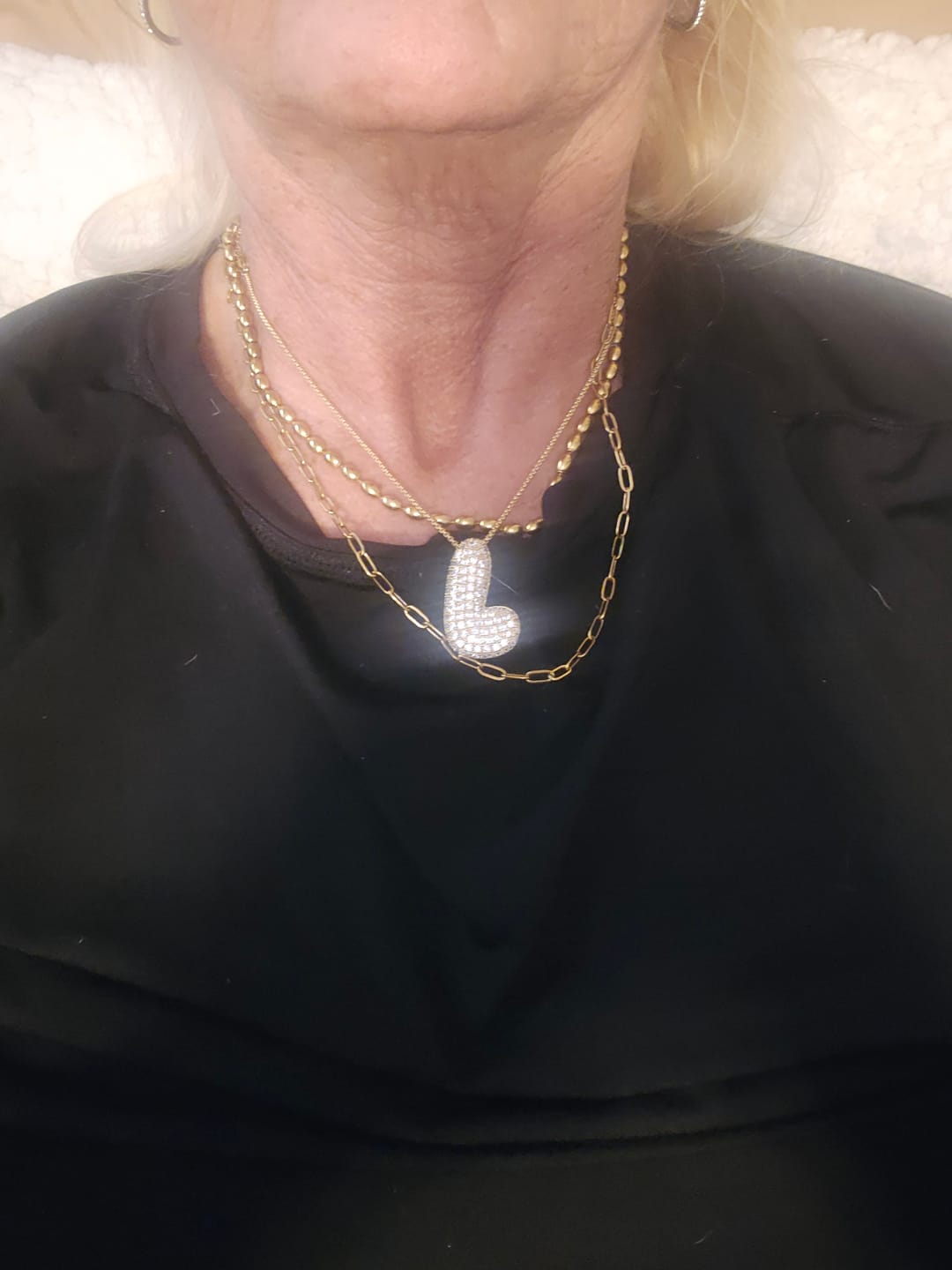 Customer photo review of Malaga Bead Necklace (Bundle)