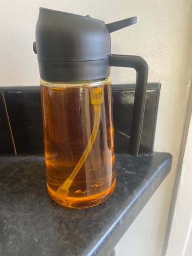Customer photo review of 2 in 1 Oil Dispenser