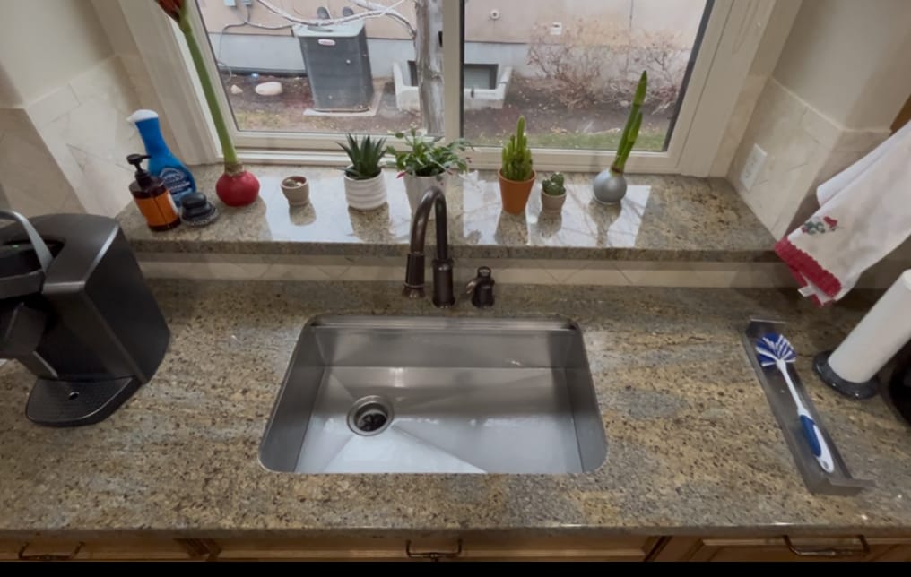 Customer photo review of Legacy Sink  - Stainless Steel