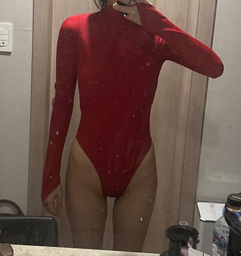 Customer photo review of Luna Long Sleeve Swimwear