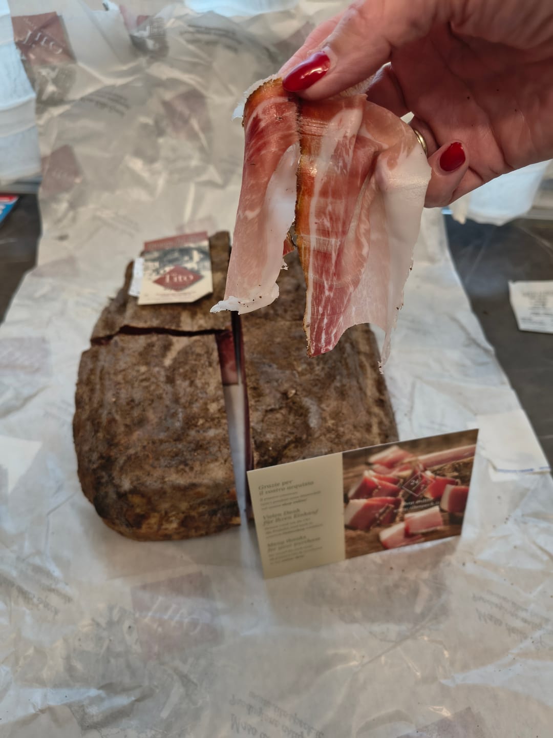 Customer photo review of Speck Riserva squadrato