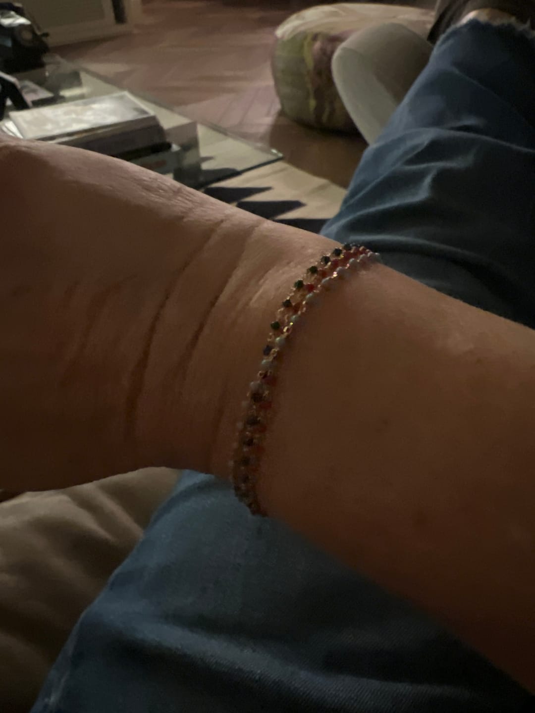 Customer photo review of Pulseira Splash