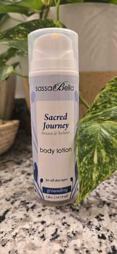 Customer photo review of Sacred Journey Body Lotion