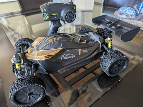 Customer photo review of Rlaarlo Storm Breaker 1/10 Carbon Fiber Brushless RTR 4WD Buggy | SBK10