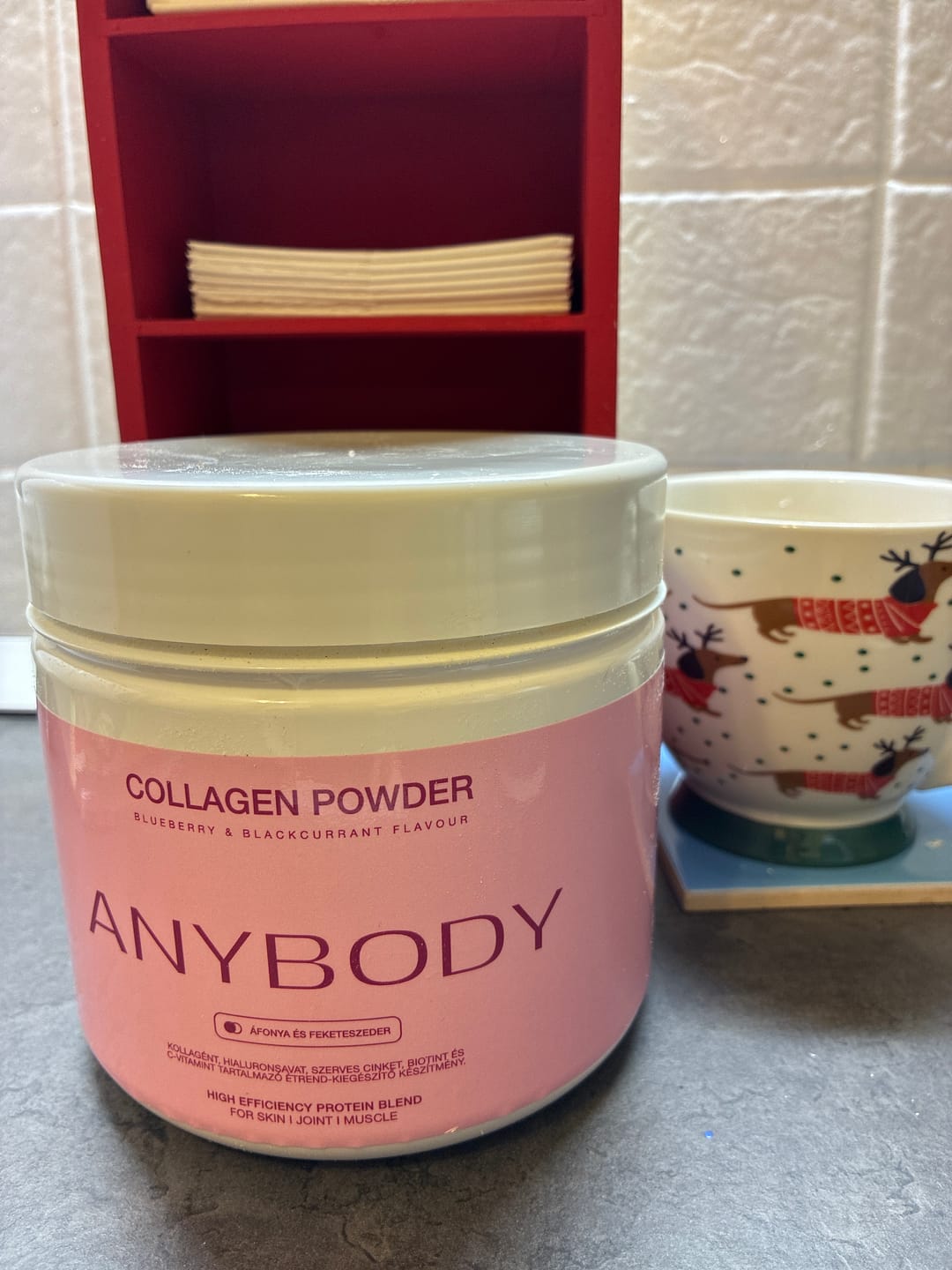 Customer photo review of Anybody Collagen Powder 265g