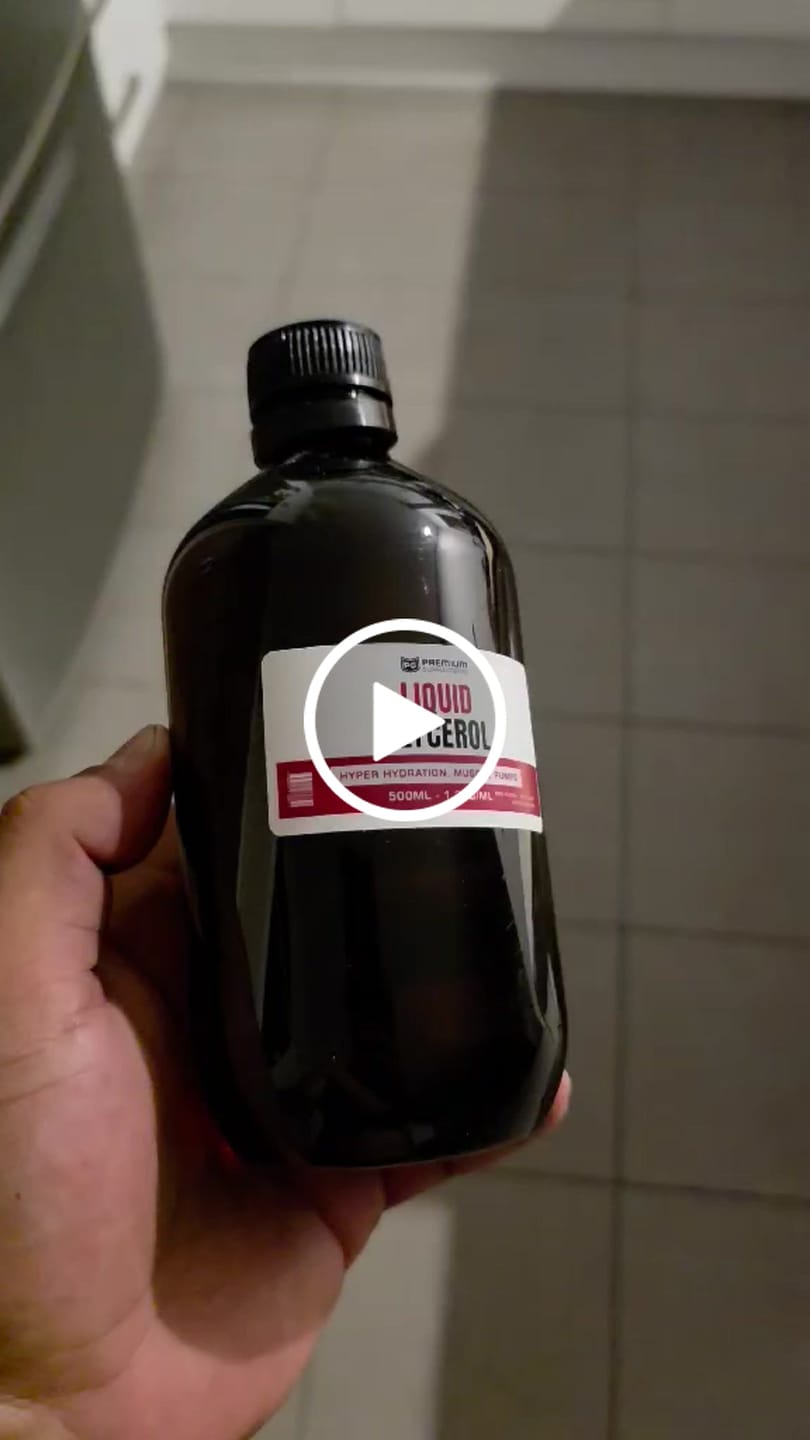 Customer video review of Liquid Glycerol 500ml