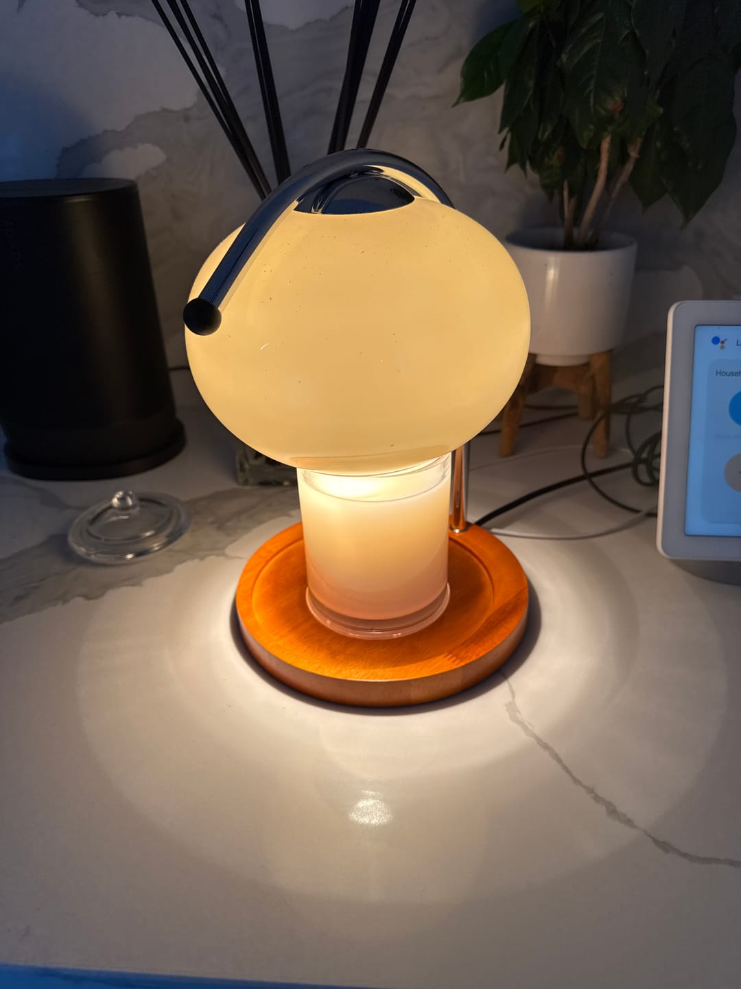 Customer photo review of "Lumina" Candle Warmer Lamp
