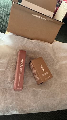 Customer photo review of peptide lip tint - disponível em Portugal