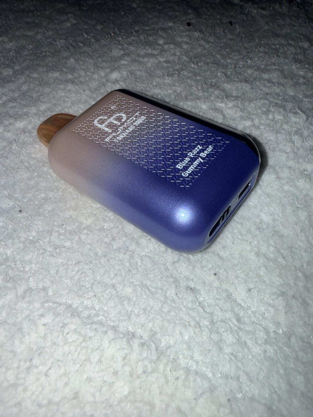 Customer photo review of Blue Razz Gummy Bear