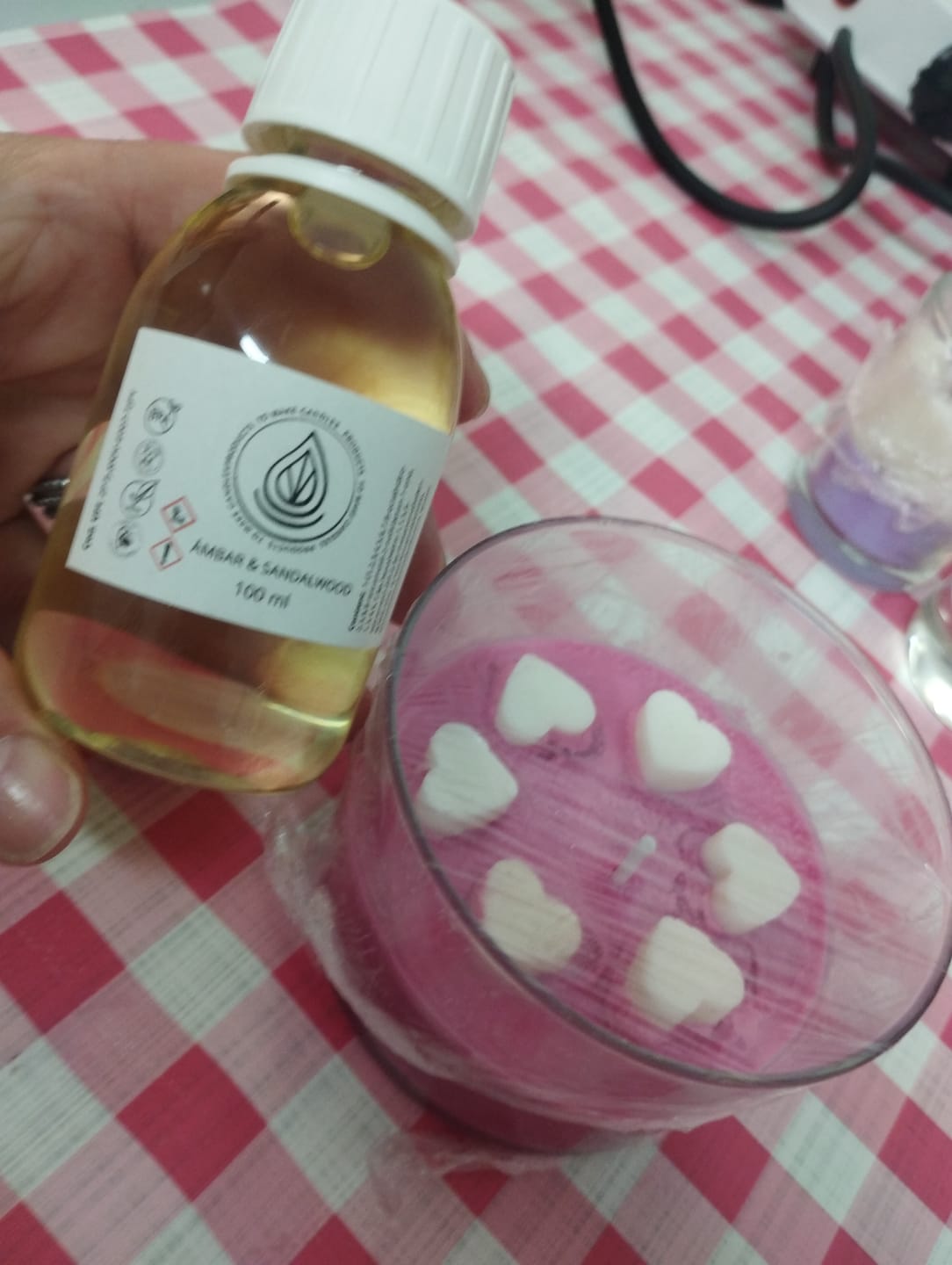 Customer photo review of Fragancia ÁMBAR & SANDALWOOD