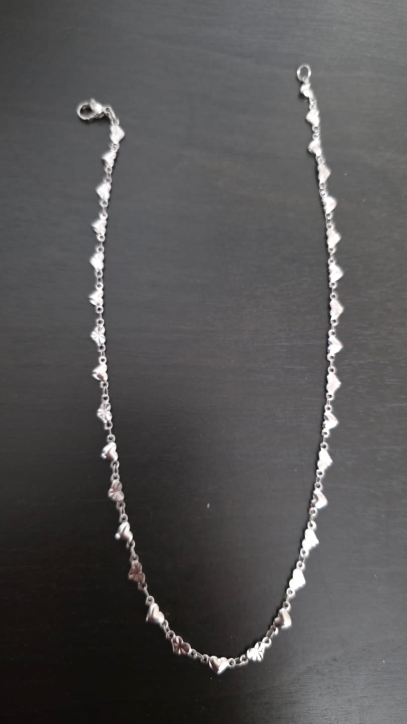 Customer photo review of Mini Hearts Chain