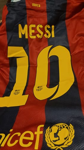 Customer photo review of MESSI #10, Barcelona Local 2014/15