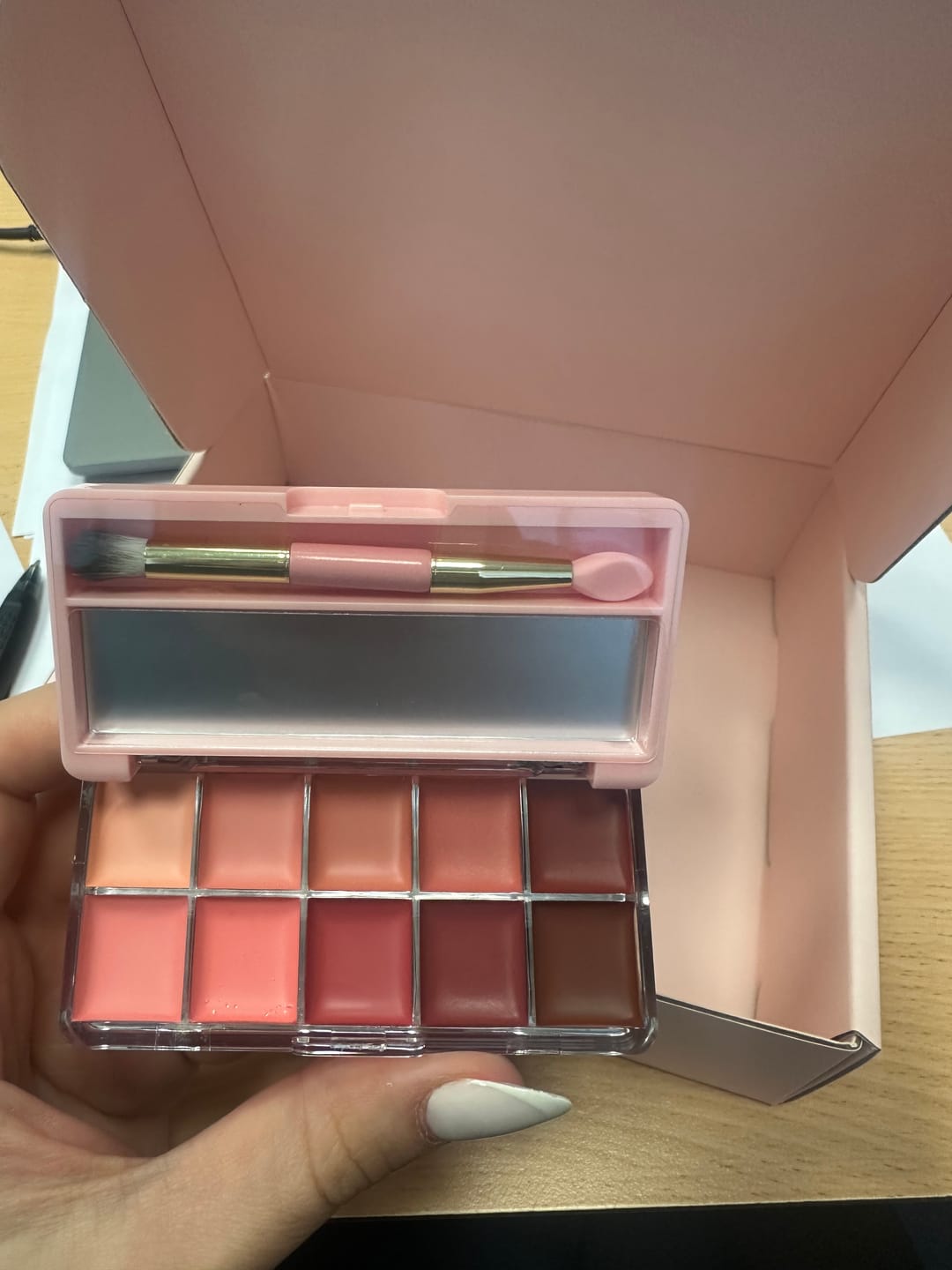 Customer photo review of P. Louise Butter Me Up Lipstick Palettes