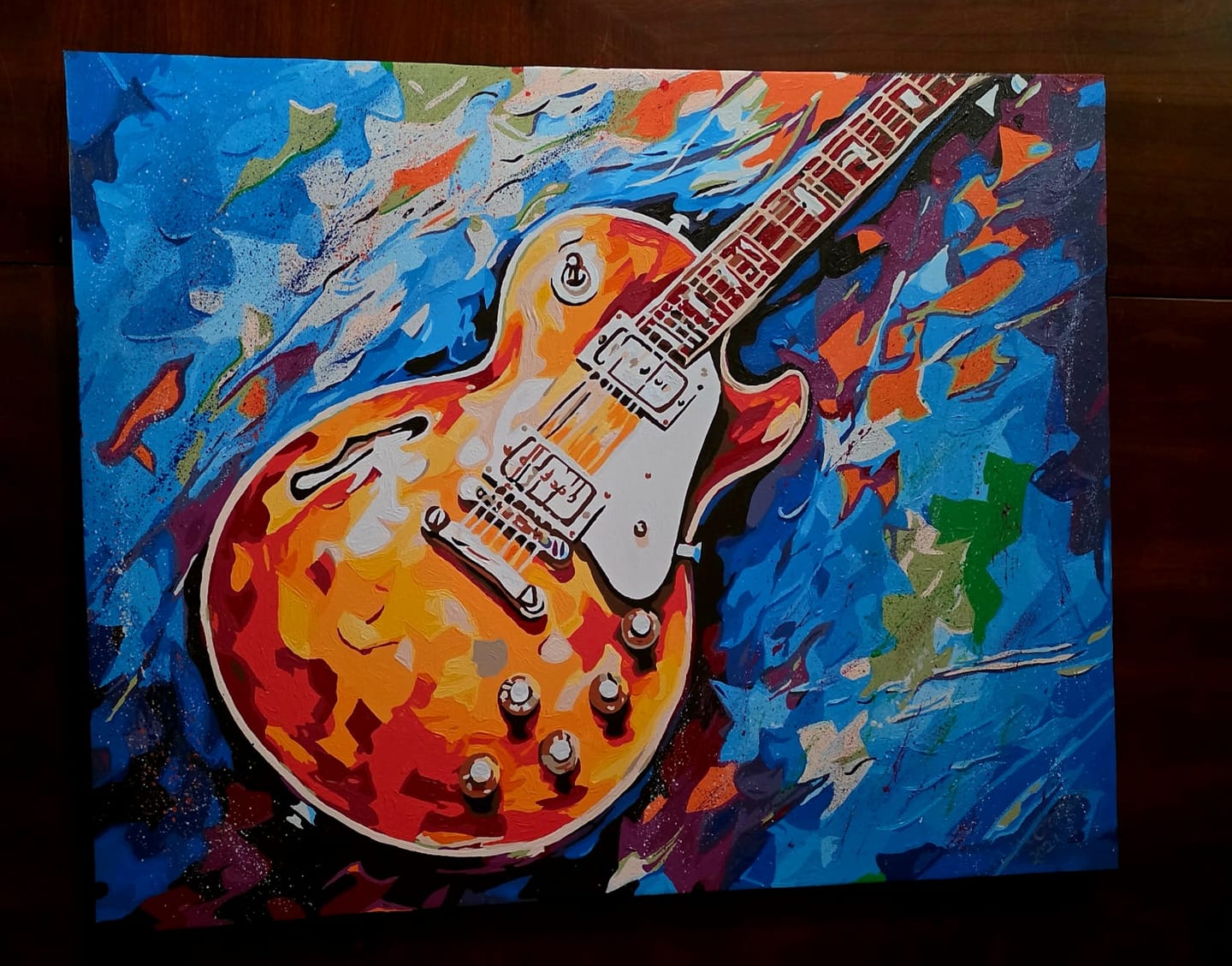 Customer photo review of Resting Guitar