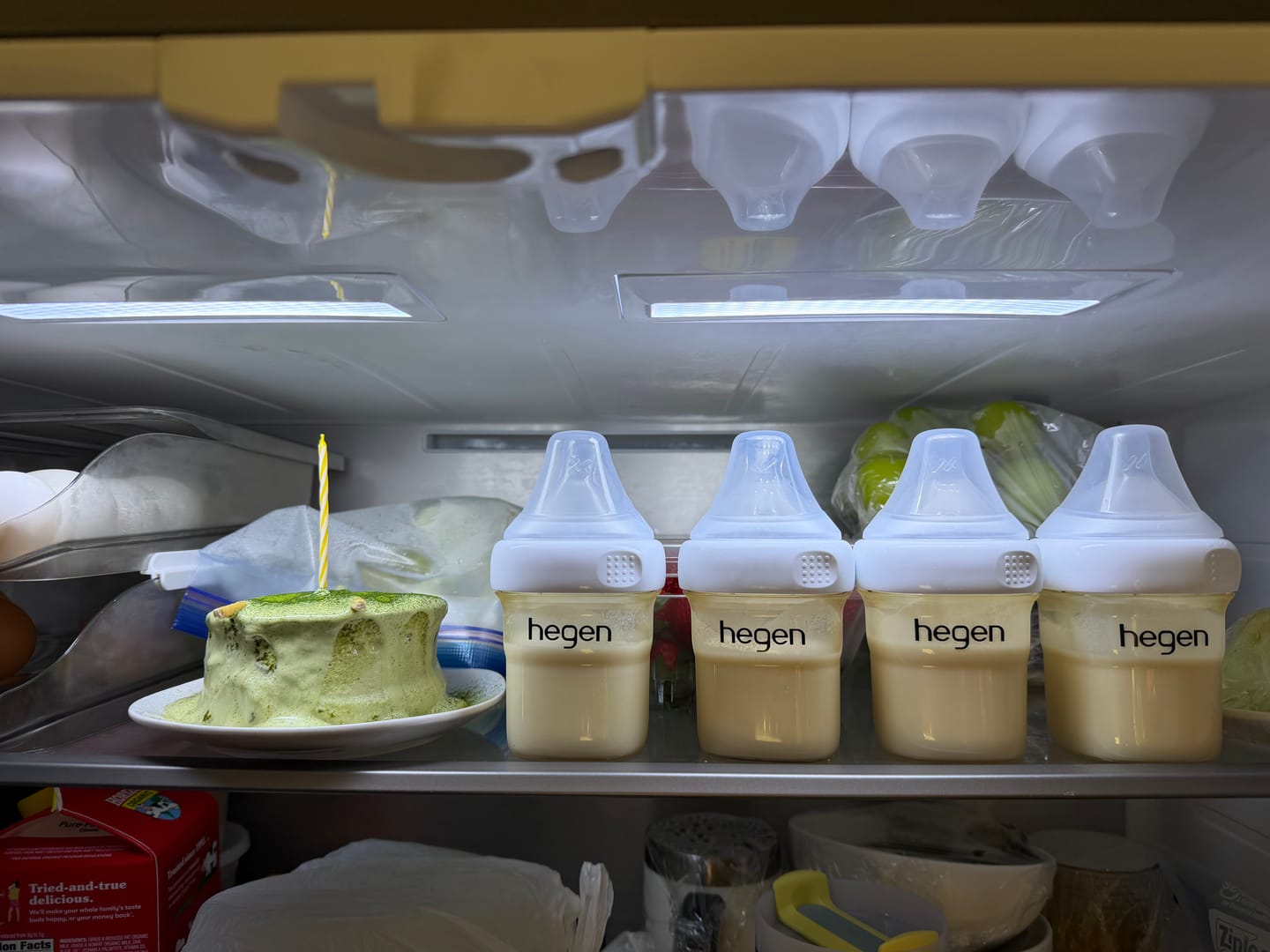 Customer photo review of Hegen First Feeds Bundle (1 to 3 months)