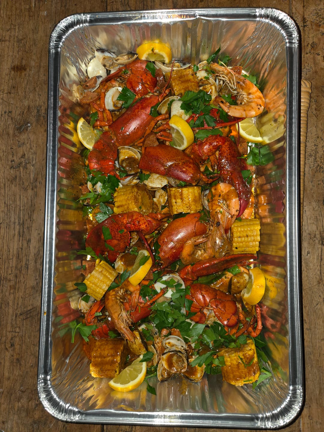 Customer photo review of Seafood Boil Bomb