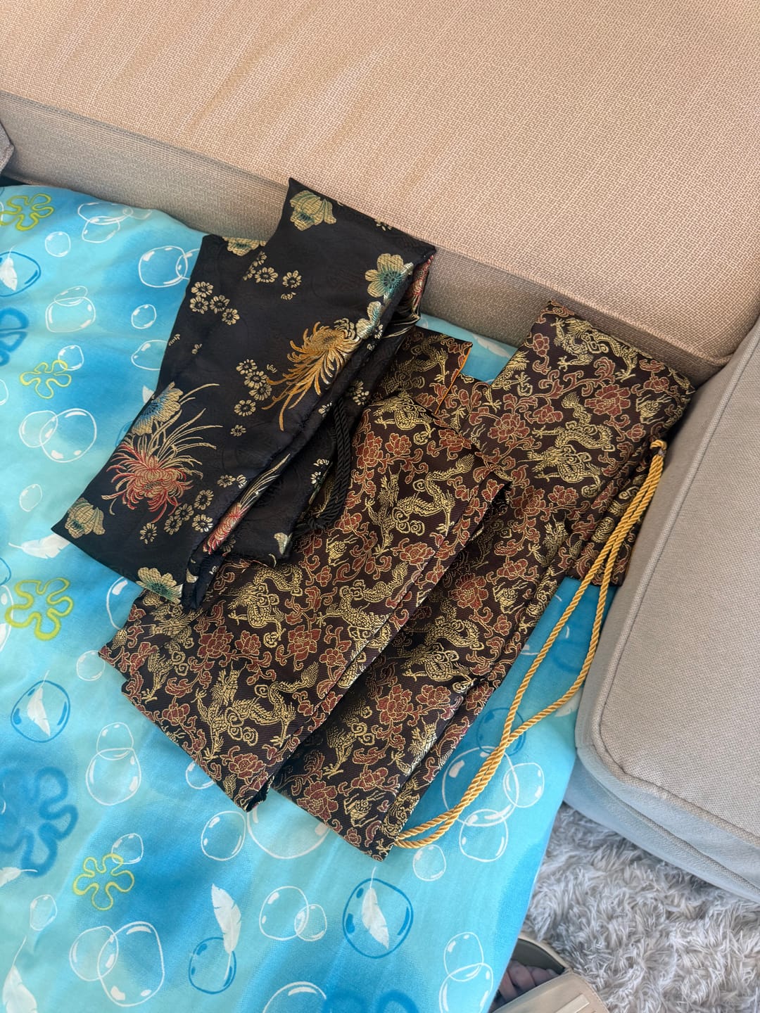 Customer photo review of Japanese Samurai Sword Bags