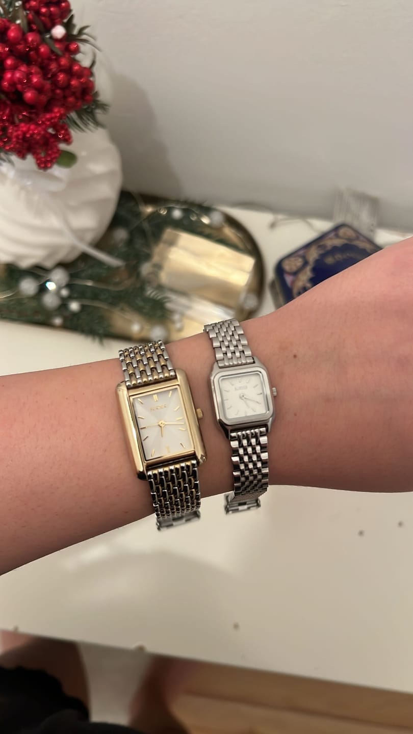 Customer photo review of Macy Petite Silver White