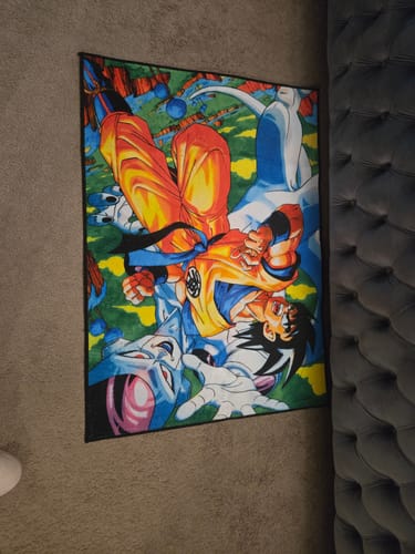 Customer photo review of Dragon Ball Frieza Battle Rug