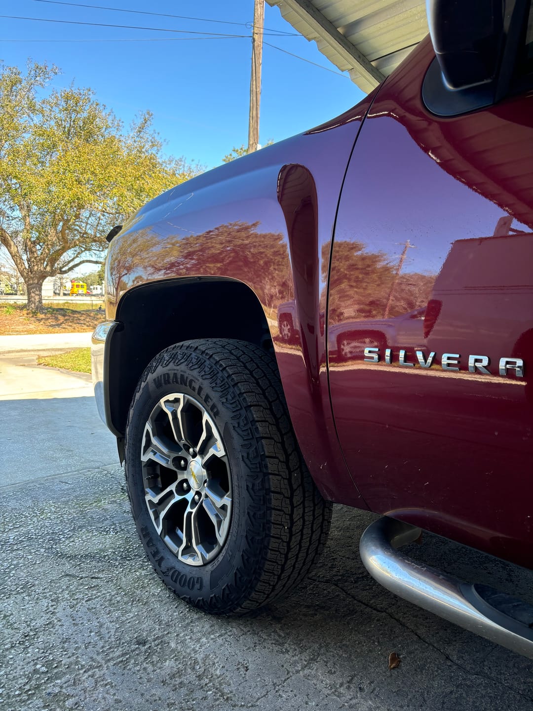 Customer photo review of Spiked Valve Stem Caps