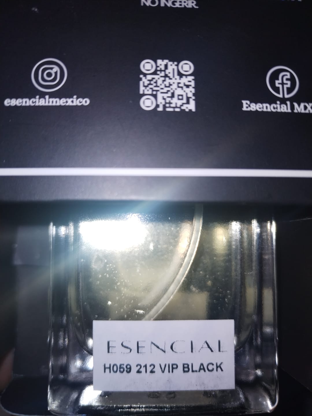Customer photo review of H059 Inspirado en: 212 Vip Black - Carolina Herrera