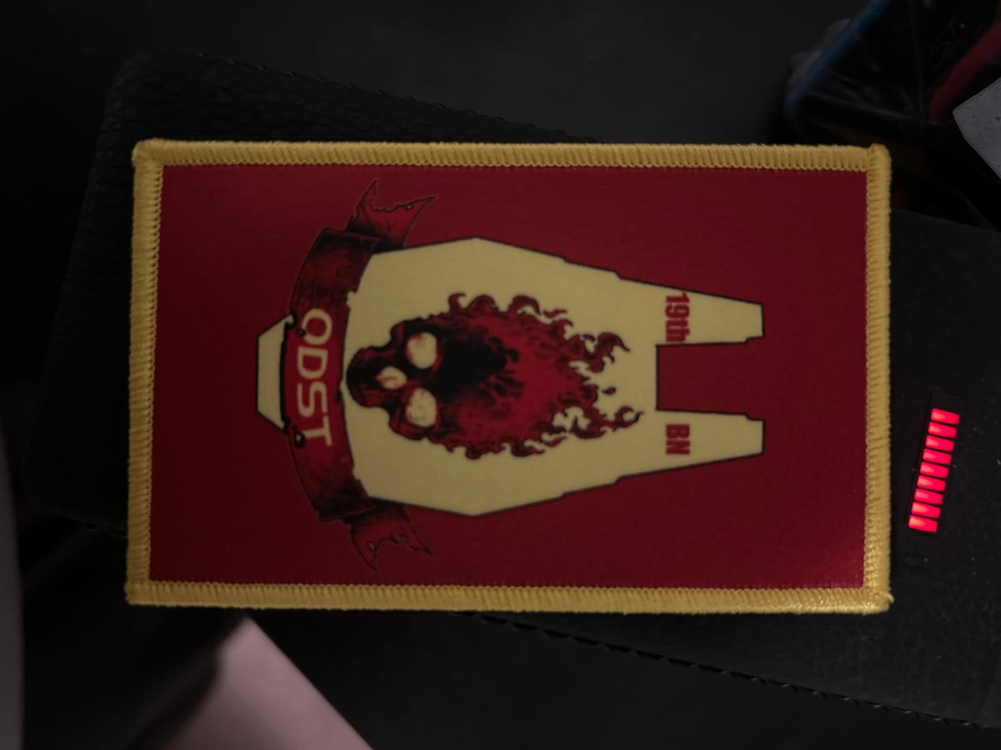 Customer photo review of Hell Jumper - Sublimation Velcro Morale Patch