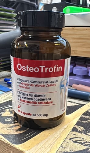 Customer photo review of OsteoTrofin® – Integratore Naturale per Articolazioni Doloranti e Rigidità