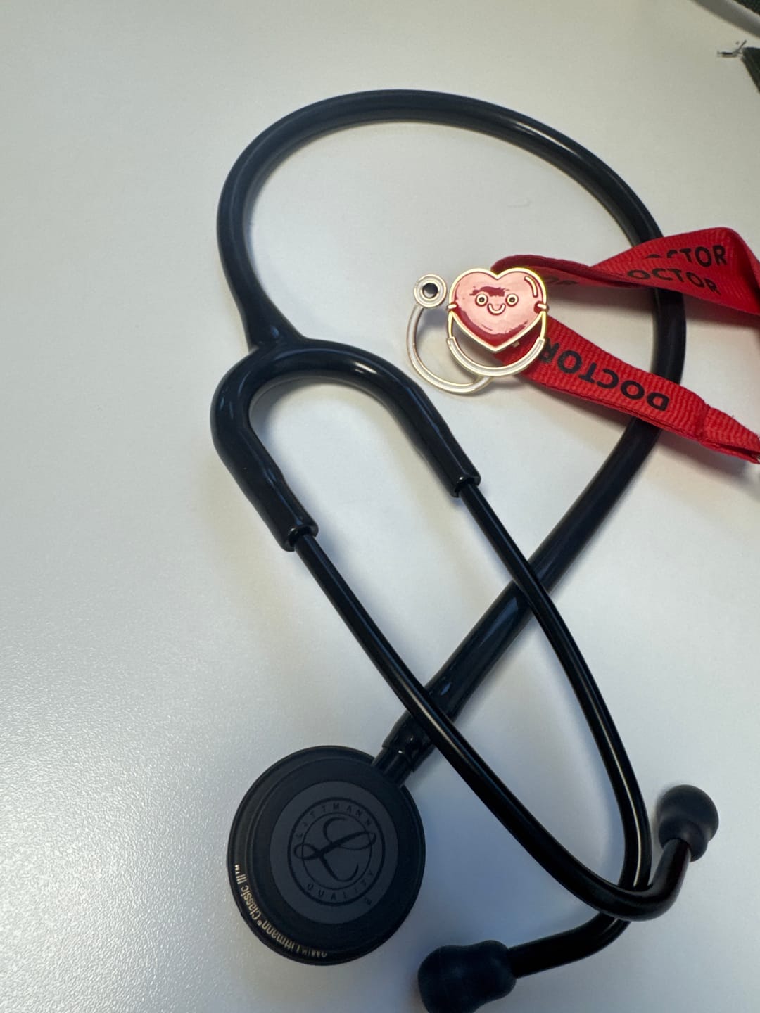 Customer photo review of Littmann Classic III Monitoring Stethoscope: All Black 5803