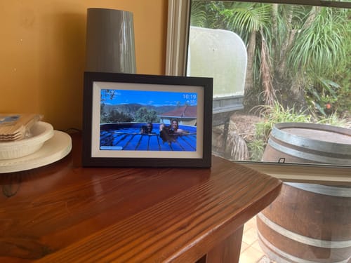 Customer photo review of Digital Photo Frame