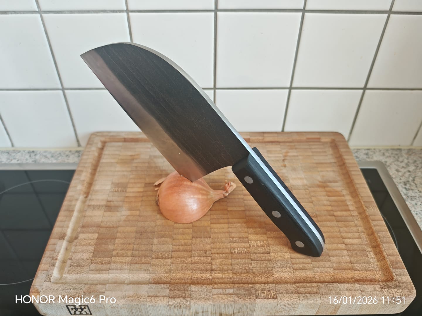 Customer photo review of The Nikos Knife™