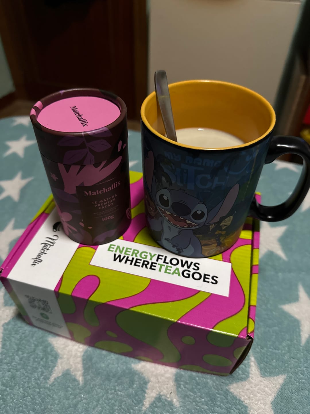Customer photo review of Té Matcha Premium Cacao