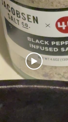 Customer video review of 44 Farms Black Pepper Infused Salt Blend