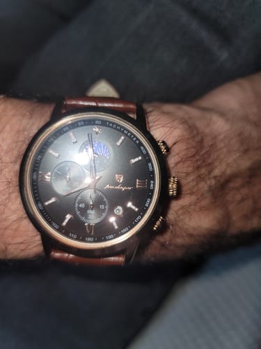 Customer photo review of Montre Chronographe Éclipse