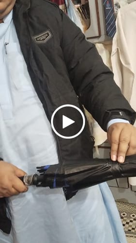 Customer video review of BMW UV Protected 4 Person Umbrella