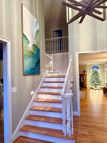 Customer review photo for Plaster Art Texure Painting #SG528