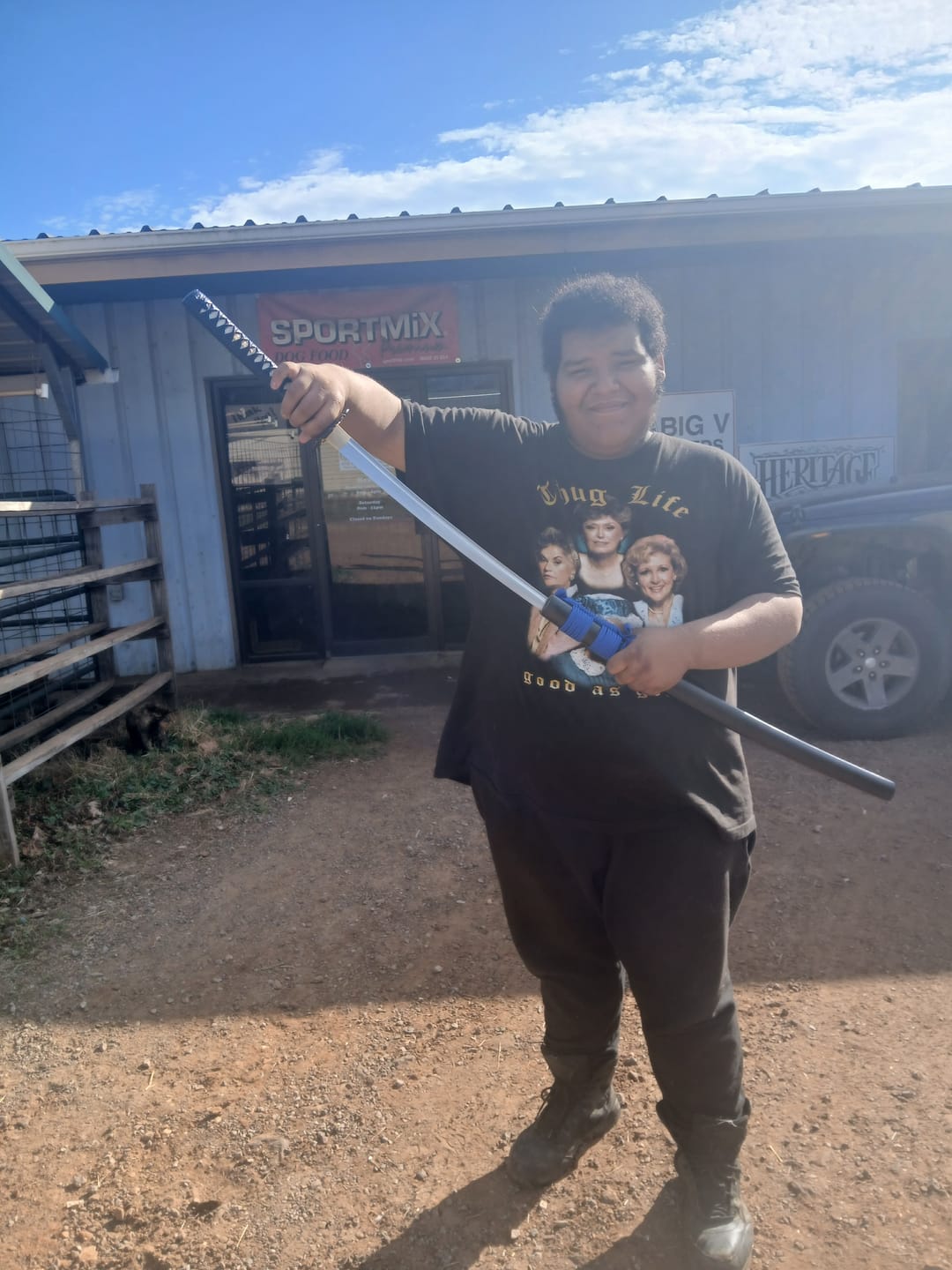 Customer photo review of Customize Your Katana