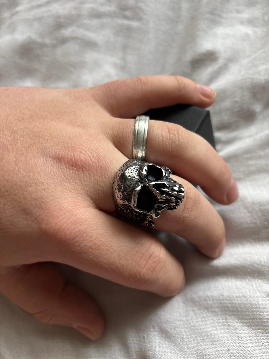 Customer photo review of ANCIENT SKULL.