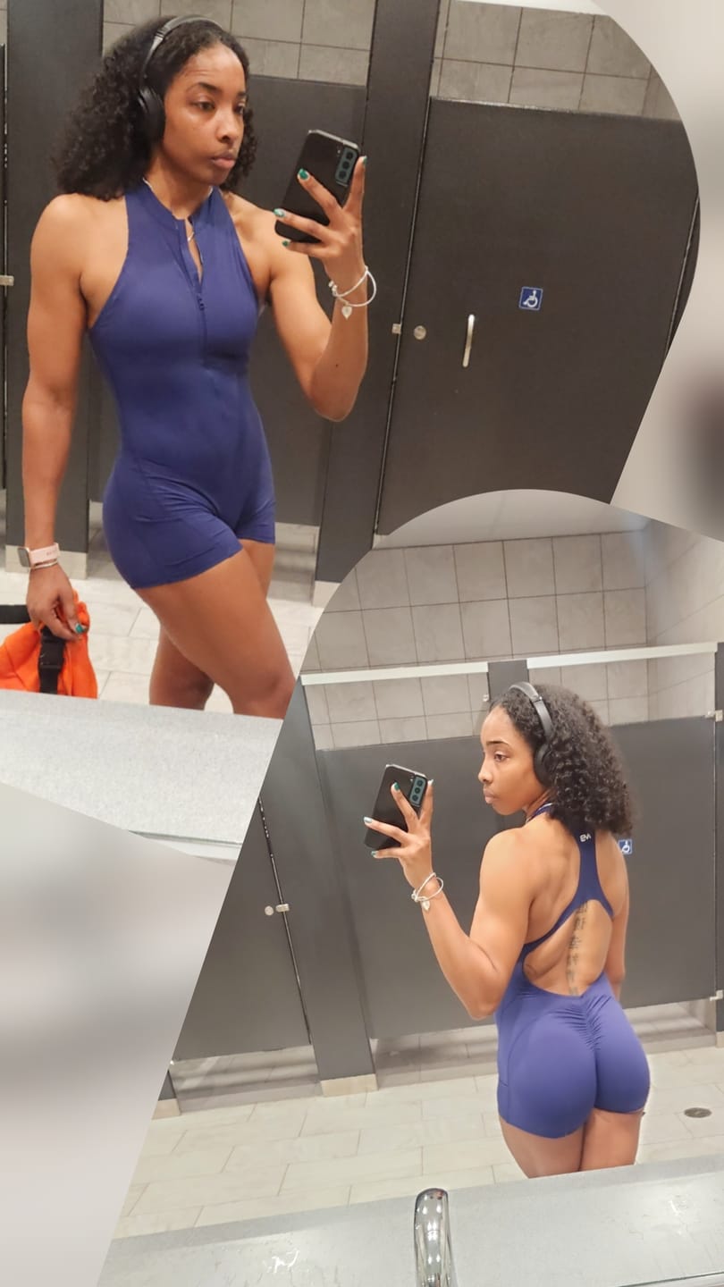 Customer photo review of Essential Bodysuit Short
