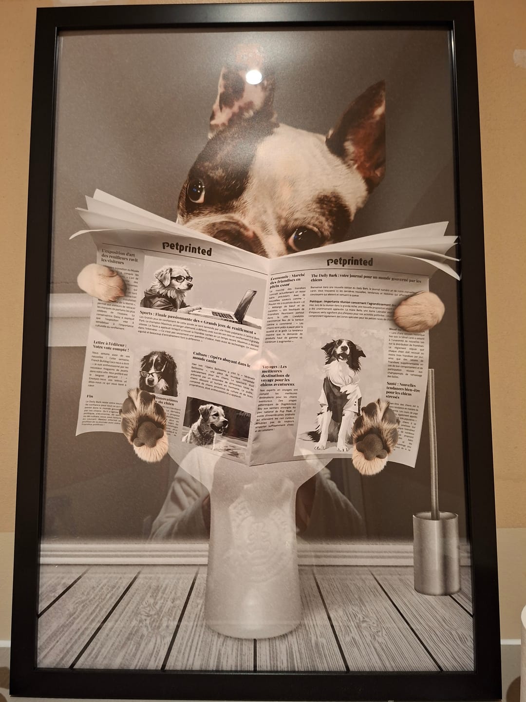 Customer photo review of Session privée - Poster personnalisé